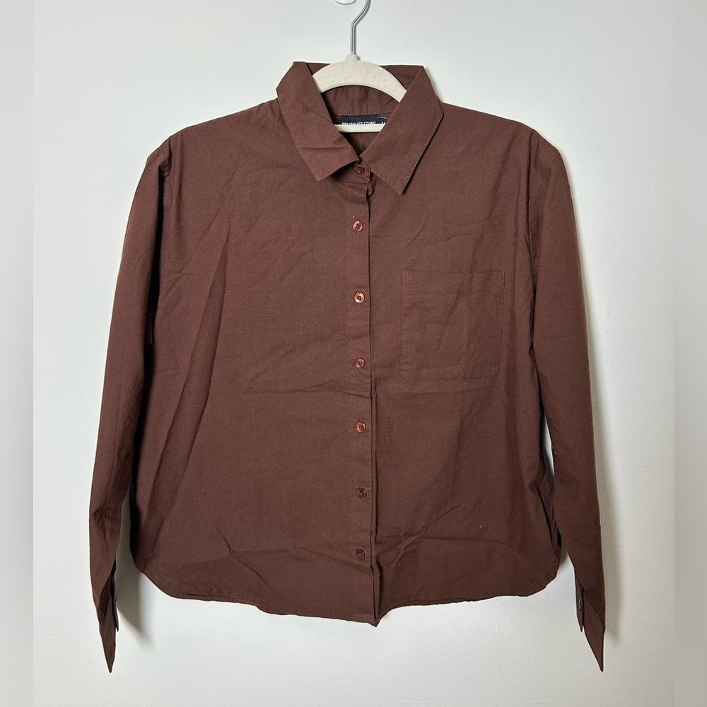 pretty little thing chocolate long sleeve